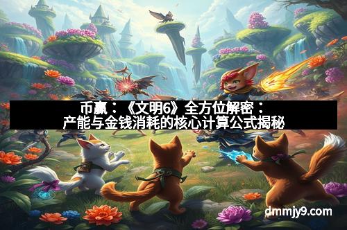 币赢：《文明6》全方位解密：产能与金钱消耗的核心计算公式揭秘